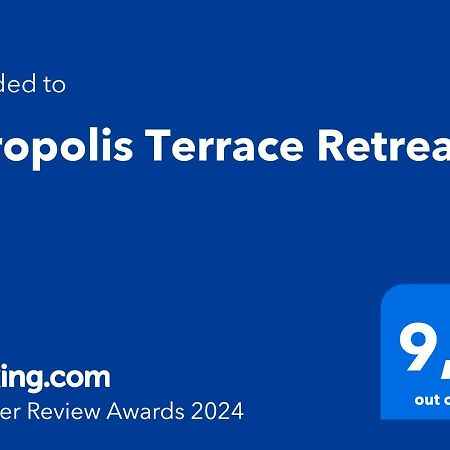 Acropolis Terrace Retreat Apartment Athena Bagian luar foto