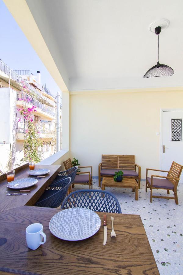 Acropolis Terrace Retreat Apartment Athena Bagian luar foto