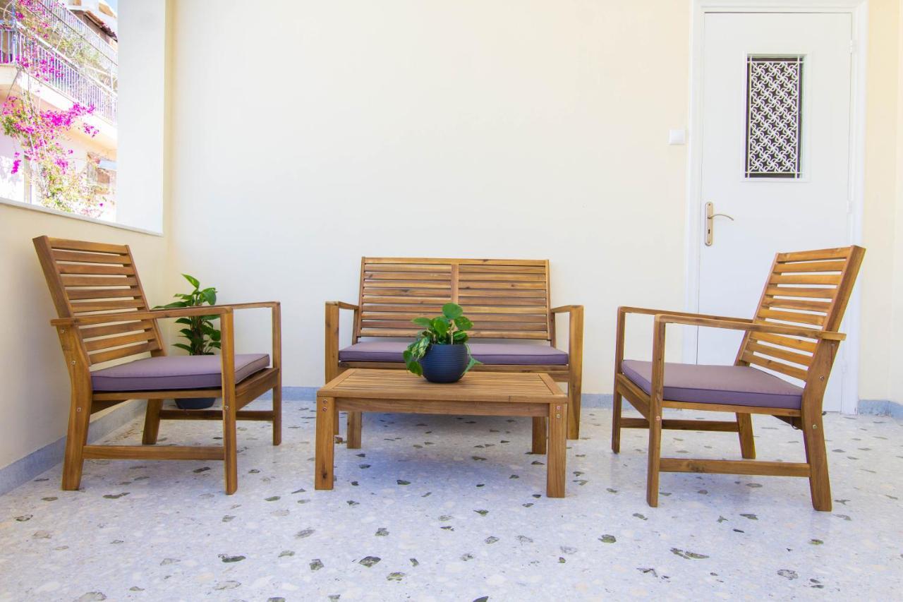 Acropolis Terrace Retreat Apartment Athena Bagian luar foto